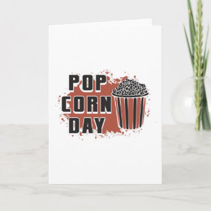 Cinema Movie Popcorn Day Snack Pop Film Gift Card