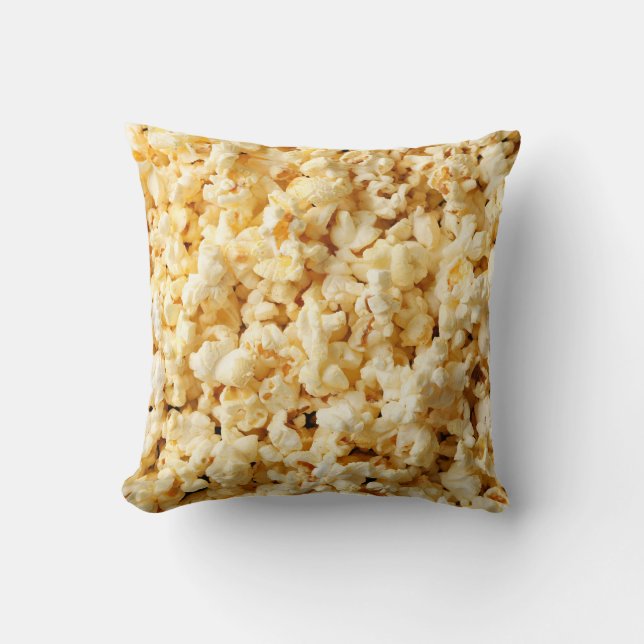 Cinema Popcorn Full Background. Cushion (Front)