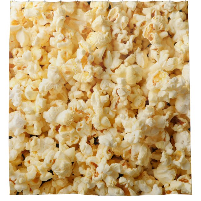 Cinema Popcorn Full Background. Shower Curtain (Front)