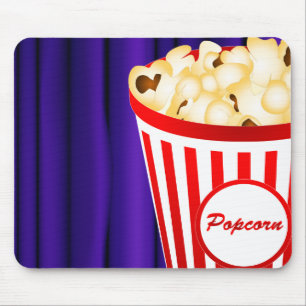 Cinema Popcorn Mouse Mat