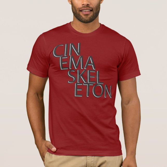 Cinema Skeleton Oreo Tee (Front)
