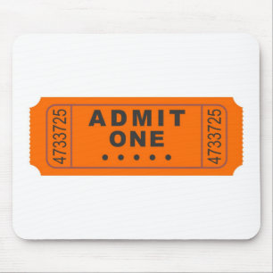 Cinema Ticket Mouse Mat