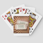 Cinema Tickets Playing Cards