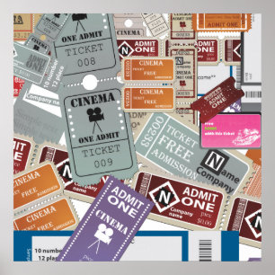 Cinema Ticket's Poster