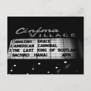Cinema Village Postcard