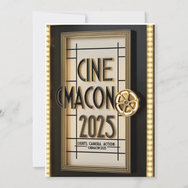 CinemaCon 2025 CARD (Front)