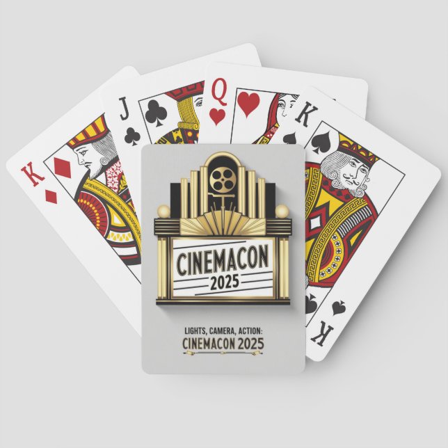 CinemaCon 2025 Playing Cards (Back)