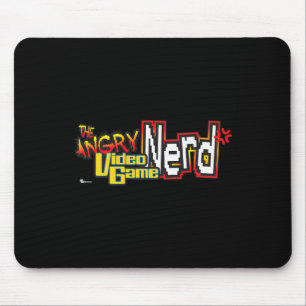 Cinemacre Angry Video Game Nerd Logo Premium Mouse Mat