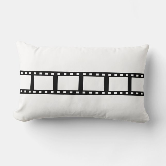 Cinematic Film Strip Lumbar Cushion (Front)