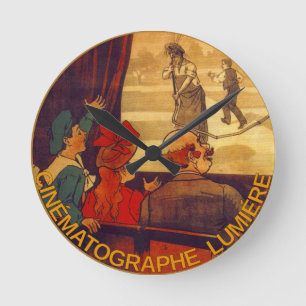 Cinématographe Lumière Wall Clock
