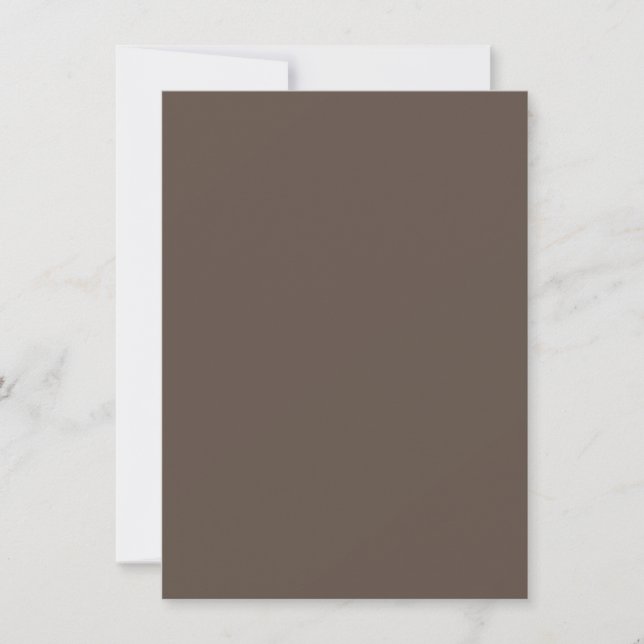 Cinereous,Concord,Dove Grey, Invitation (Front)