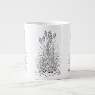 Cinna arundinacea - Wood Reed Grass - Native Plant Large Coffee Mug