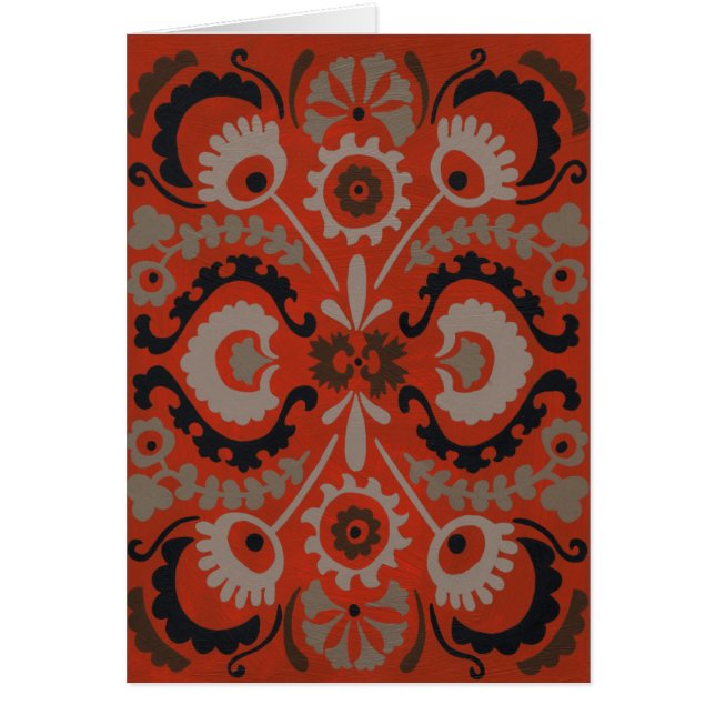 Cinnabar Suzani I (Front)