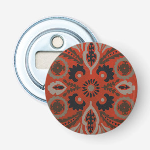 Cinnabar Suzani II Bottle Opener