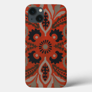 Cinnabar Suzani II iPhone 13 Case