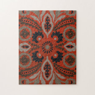 Cinnabar Suzani II Jigsaw Puzzle