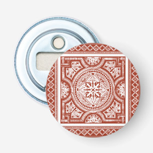 Cinnabar Woodblock IV Bottle Opener