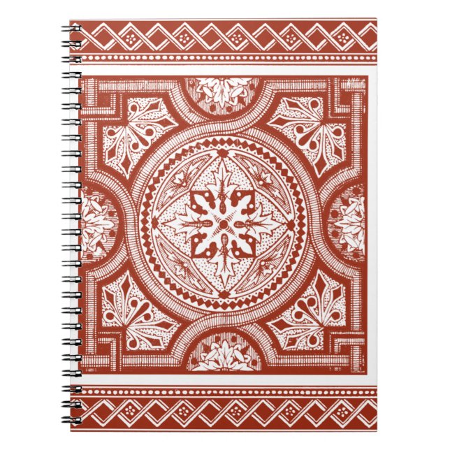 Cinnabar Woodblock IV Notebook (Front)