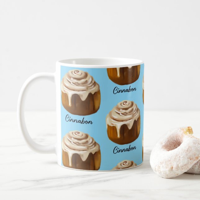 Cinnabon Coffee Mug (With Donut)