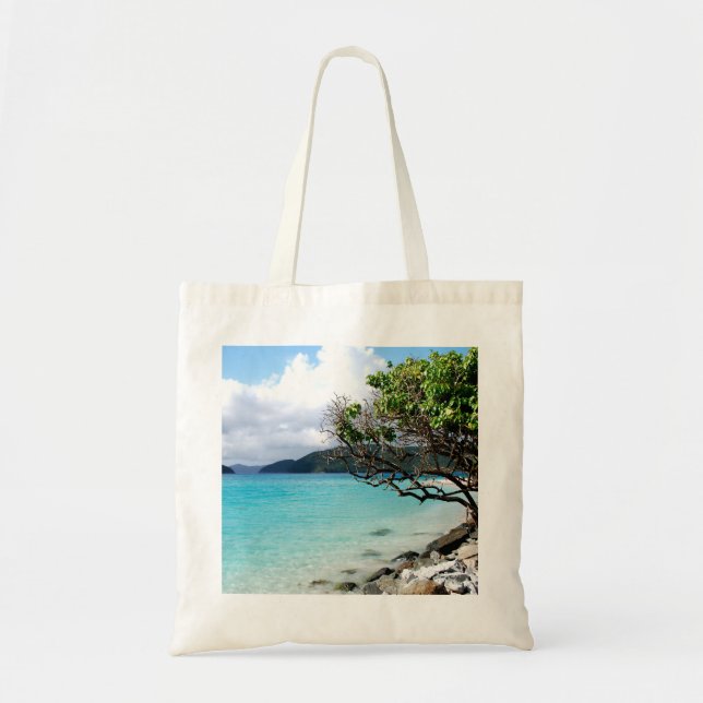 Cinnamon Bay, St. John U.S. Virgin Islands Tote Bag (Front)