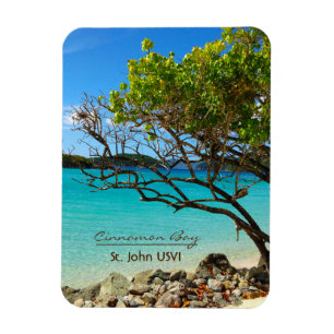 Cinnamon Bay St. John USVI Flexi Magnet
