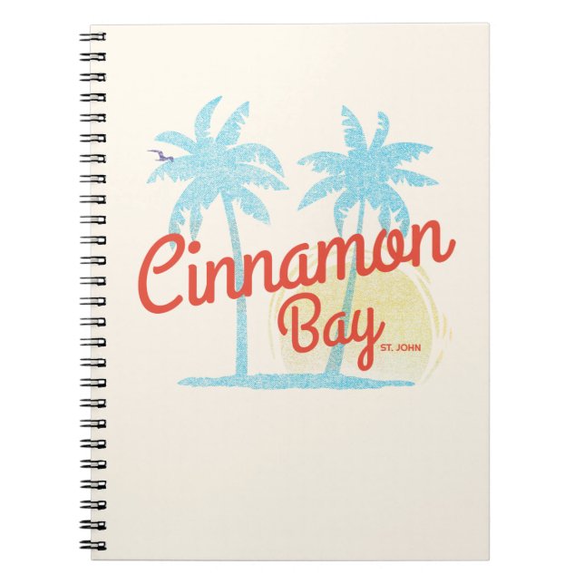 Cinnamon Bay USVI Notebook (Front)