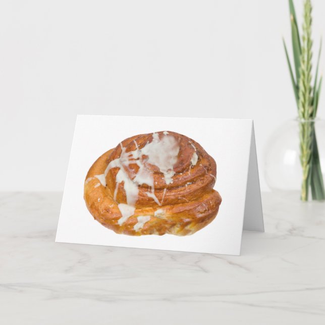 Cinnamon Bun Roll Model Card (Front)