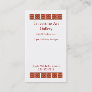 Cinnamon Business Card