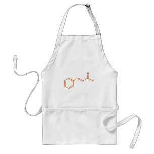 Cinnamon Cinnamaldehyde Molecular Chemical Formula Standard Apron