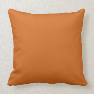 Cinnamon colour background cushion