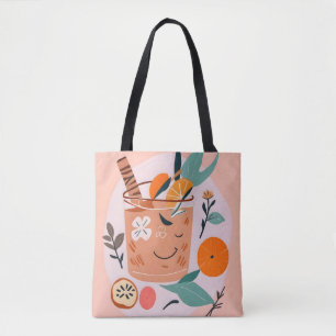 Cinnamon & Orange Cocktail Tote Bag