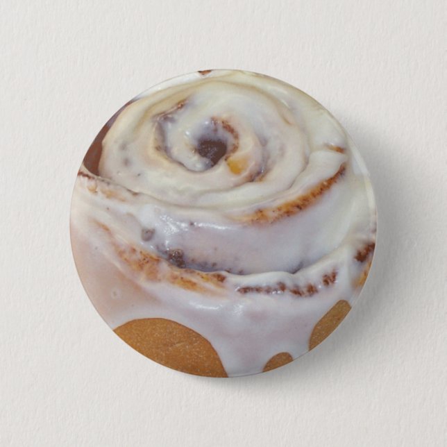 Cinnamon roll button (Front)