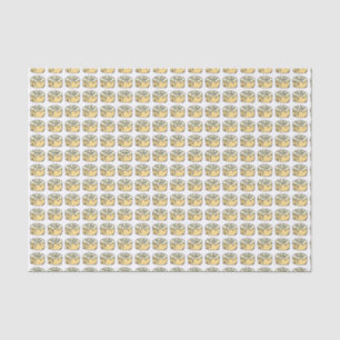 Cinnamon Roll Cartoon Design Tissue Paper
