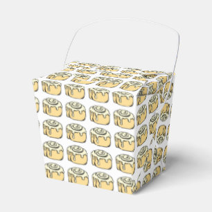 Cinnamon Roll Honey Bun Cartoon Design Favour Box