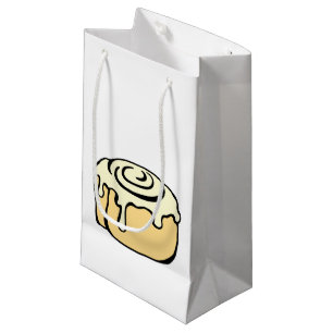Cinnamon Roll Honey Bun Cute Cartoon Design Small Gift Bag