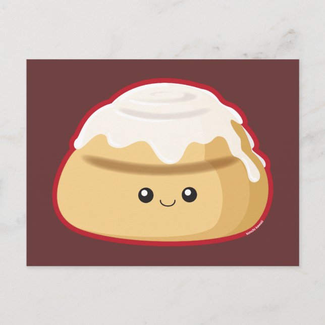 Cinnamon Roll Postcard (Front)