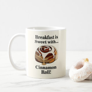 Cinnamon Roll Sweet Bun Pastry Coffee Mug