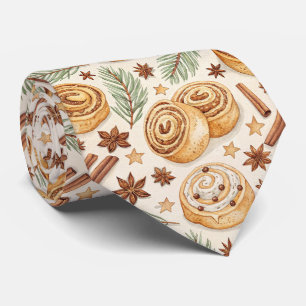 Cinnamon Rolls and Spices - Holiday Baking Tie