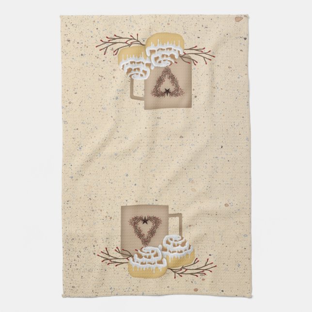 Cinnamon Rolls Kitchen Towel (Vertical)