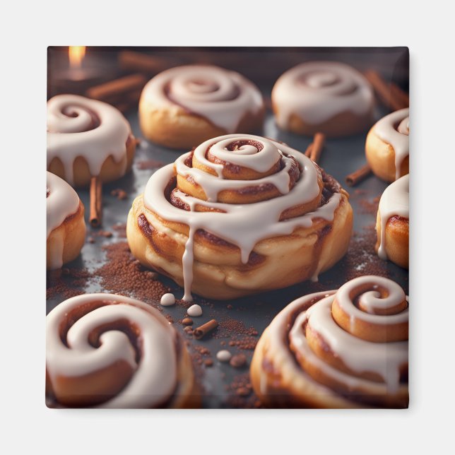 Cinnamon Rolls Magnet (Front)
