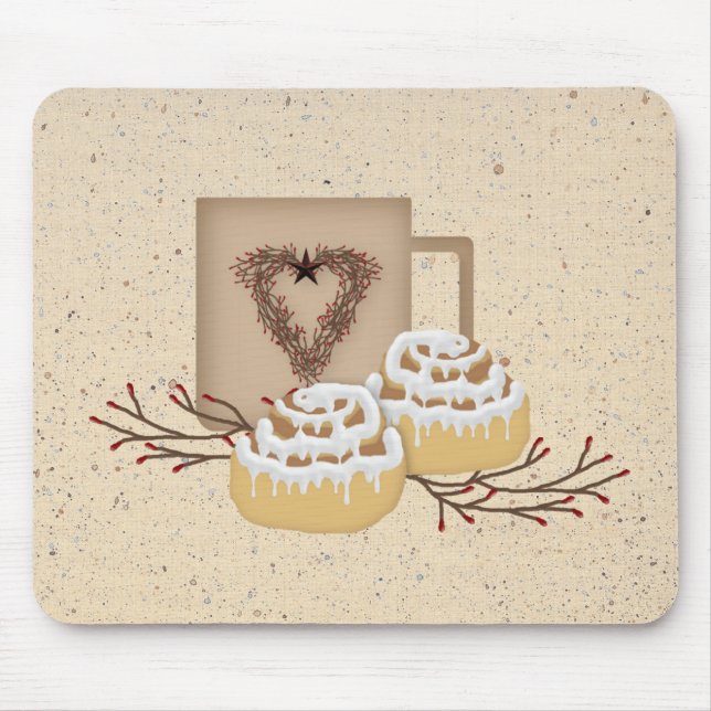 Cinnamon Rolls Mousepad (Front)