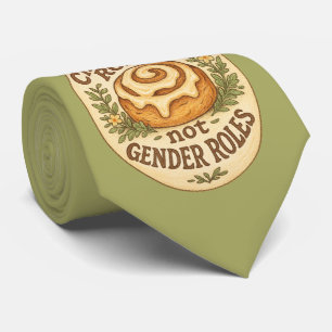 Cinnamon Rolls not Gender Roles Tie