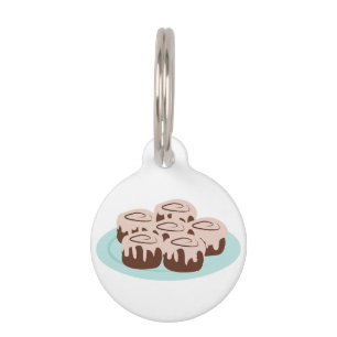 Cinnamon Rolls Pet Tag