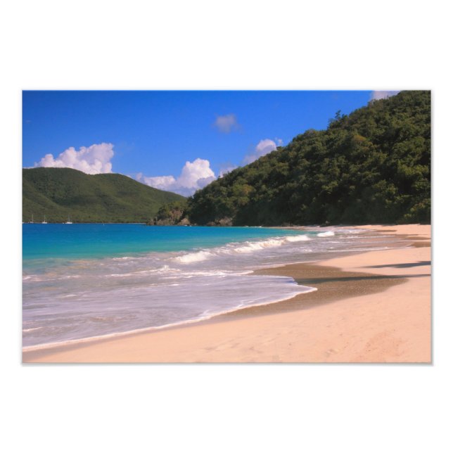 Cinnamon Sands Beach Photo Print (Front)
