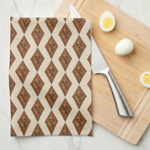 Cinnamon Spice Sugar Sand Tart Christmas Cookie Tea Towel