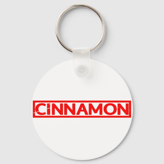 Cinnamon Stamp Key Ring (Front)