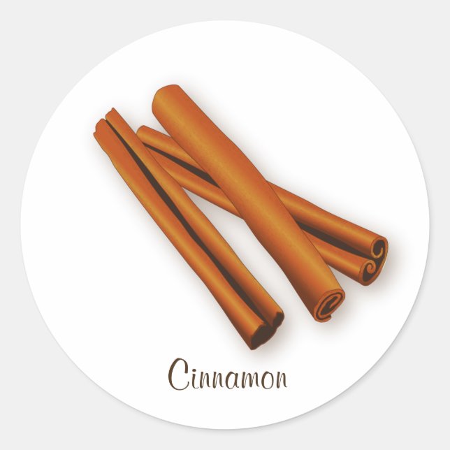 Cinnamon Sticker (Front)