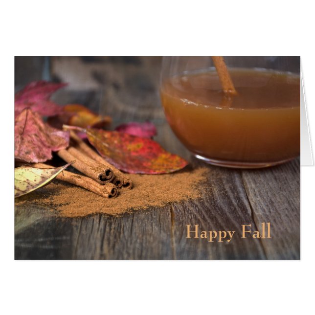 cinnamon sticks and apple cider (Front Horizontal)