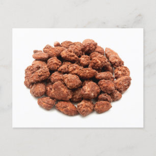 Cinnamon sugared almond postcard