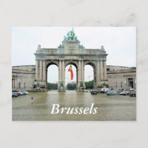 Cinquantenaire Arch Brussels Postcard